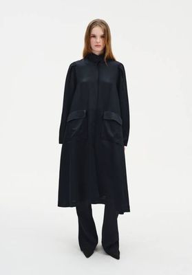 Chet Satin Trench