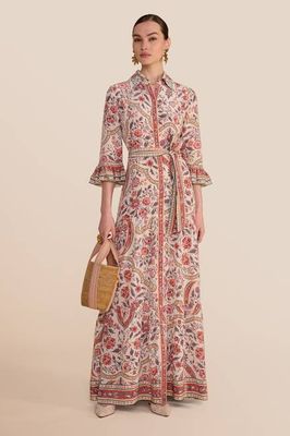 Nalini Ivory Jaipur Tile Dress