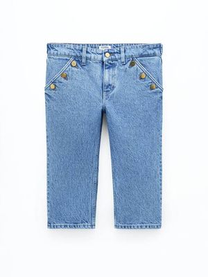 Caprihose aus Denim