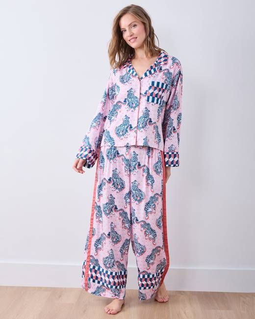 Tiger Queen - Tall Eco Satin Rittenhouse Set - Blush & Bashful