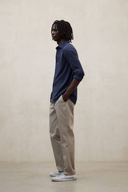 NAVY BLUE NEW GOTHAM SHIRT