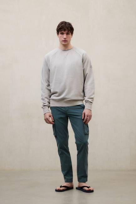 GREY BERJA SWEATSHIRT