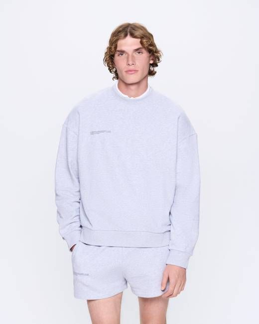 Mens 365 Midweight Sweatshirt—grey marl