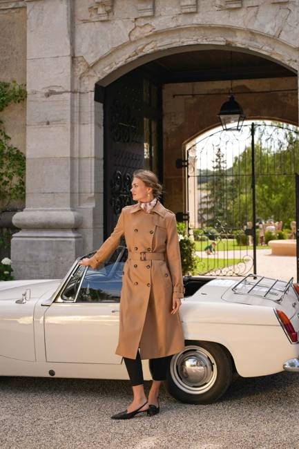 Kelianne Wool Trench Coat