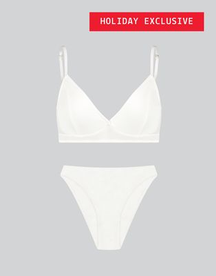 Triangle Bra & High-Cut Brief Set
