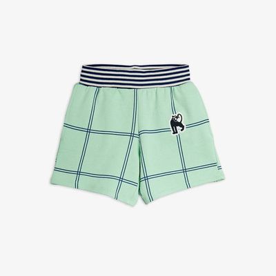 Check Panther Sweatshorts