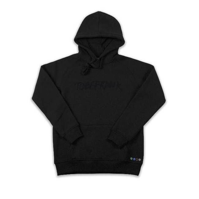 Ellis Logo Hoodie in Black