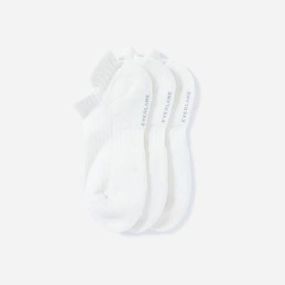 The Organic Cotton Ankle Sock 3-Pack | White