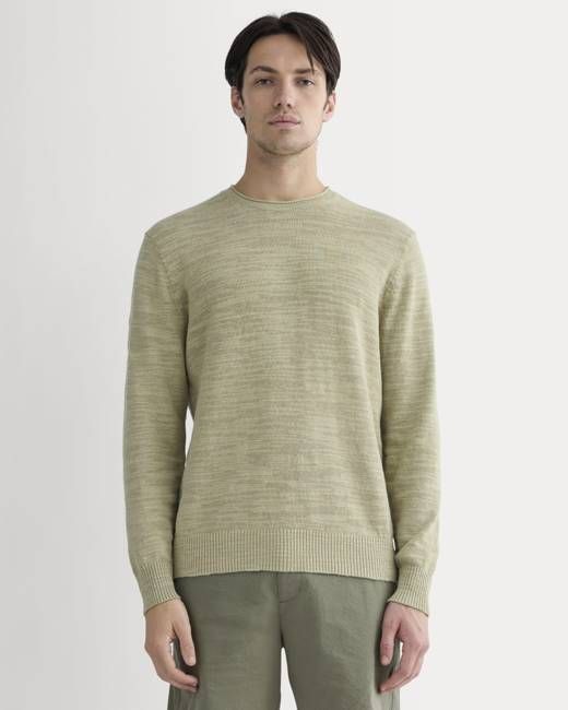 The Cotton Linen Pullover | Eucalyptus