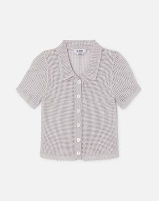 Amelia Cashmere Polo - Mist