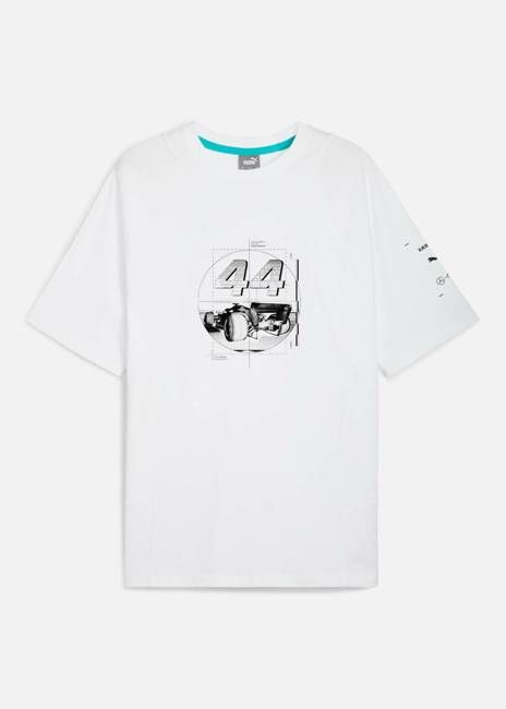 Mercedes-AMG F1 x PUMA x RÆBURN Drivers Tee "44" PUMA White