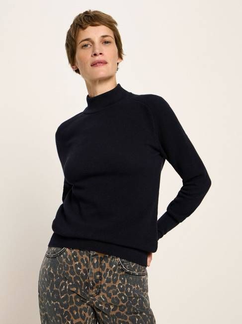 Rollkragenpullover (GOTS)