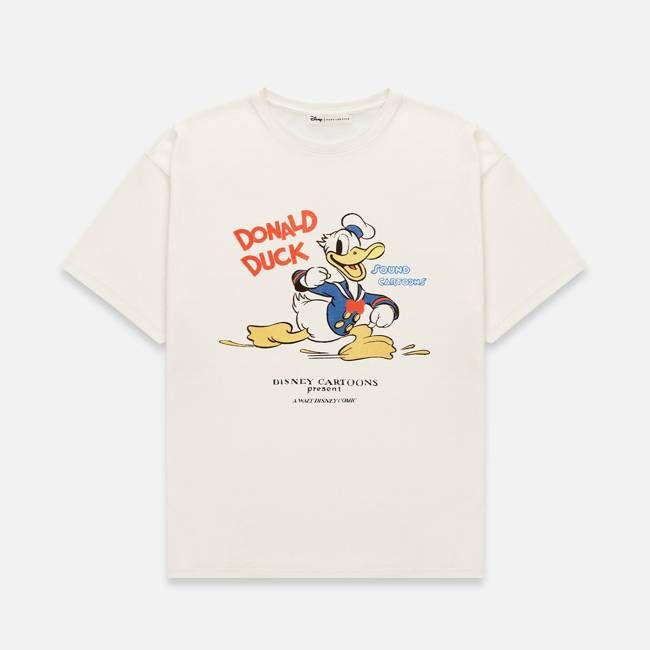 Disney Donald Duck Vintage White T-Shirt