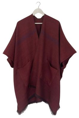 NEU! Wollponcho Trudi Chilli