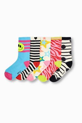 5-Pack Patterned Socks