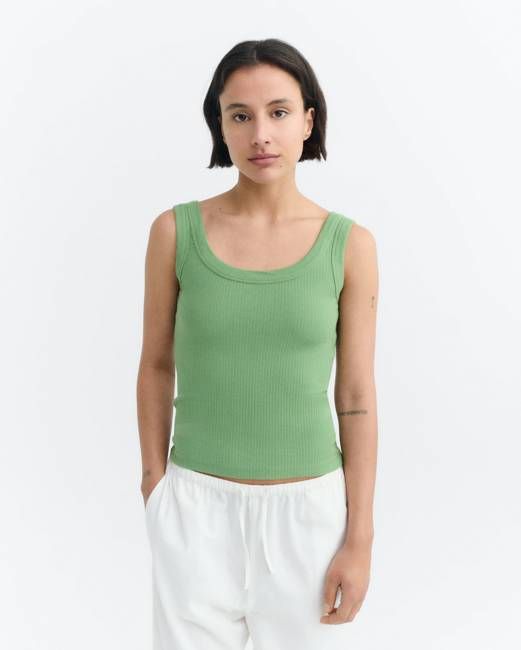 Top rib green Julia