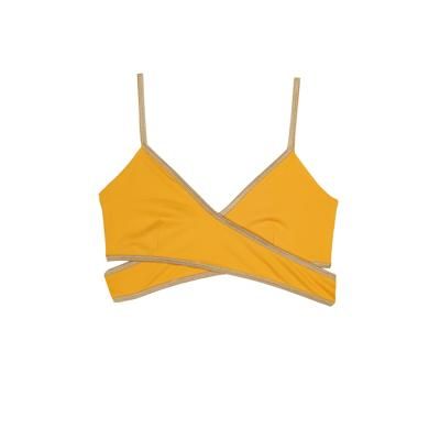 Wrap Top Shine '21 —gold-clay
