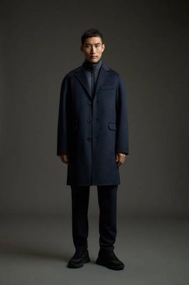 NAVY BLUE REMO COAT