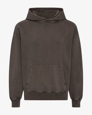 Organic Oversized Hood - Faded Mud