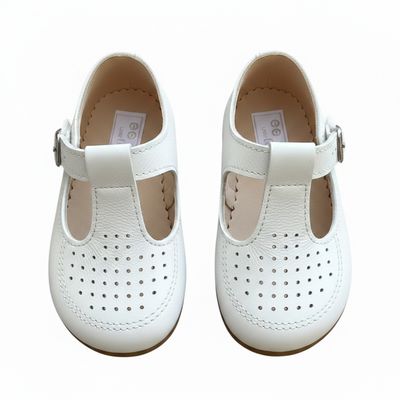Britannical x Early Days - Bailey Pre-Walker Baby Shoes - White