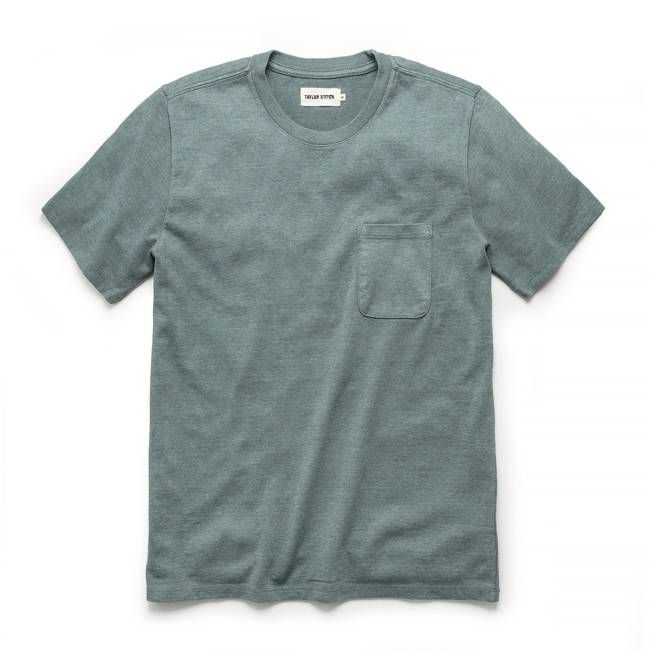 The Heavy Bag Tee in Seafoam