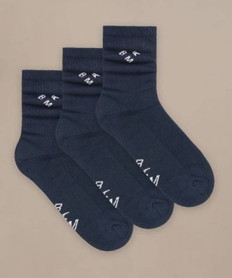 Bamboo Active Crew Socks - 3 Pack