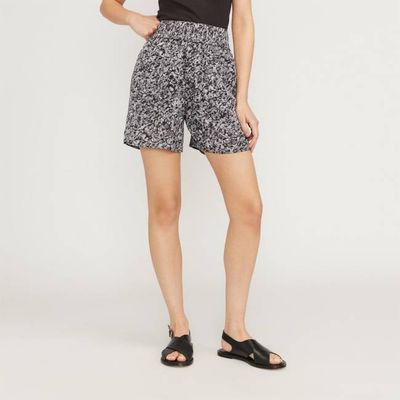 The Satin Pull-On Short | Splatter