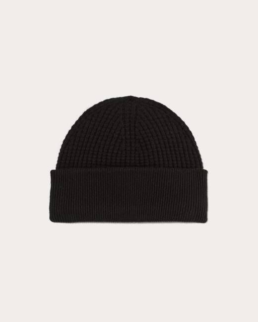 The Waffle Beanie | Black