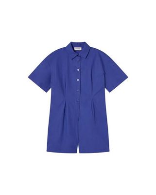 Blauer Overall Roberta