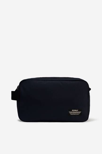 BLACK UNISEX SPORTS TOILETRY BAG
