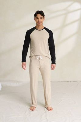 Pajama Set: Long Sleeve Shirt + Pajama Pant