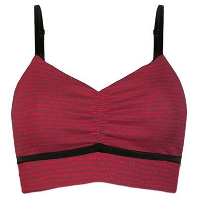 Bio Bustier Yoga Dots rot - kaufen