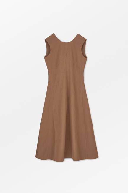 Antonia dress - Warm brown