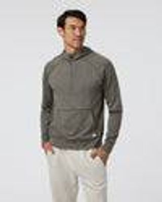 Ponto Performance Half Zip Hoodie | Warm Grey Heather | Vuori