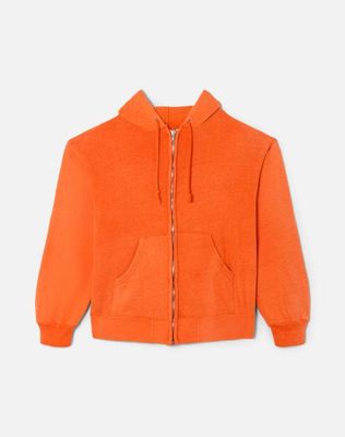 50s Thermal Lined Zip Up Hoodie -#39