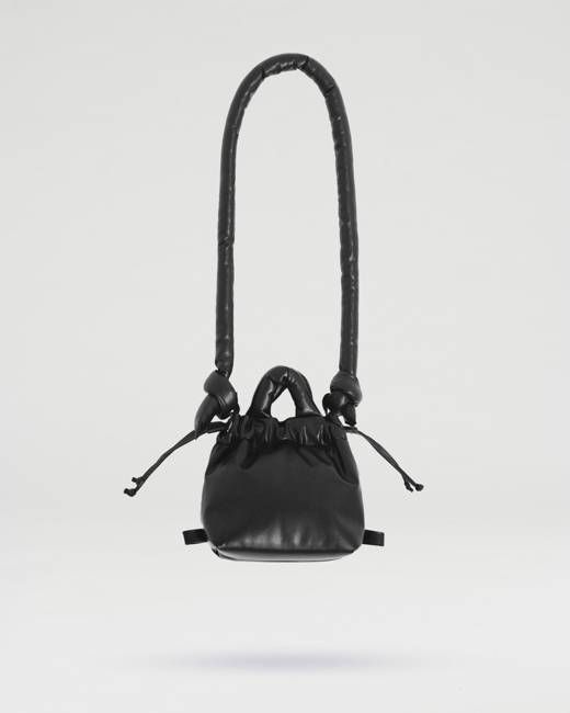 Black Micro Ona vegan leather bag