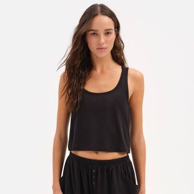 Tencel Sleep Scoop Tank