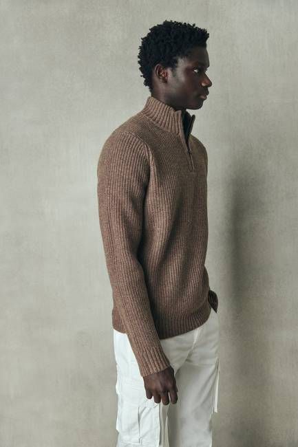 BROWN DRAGO SWEATER