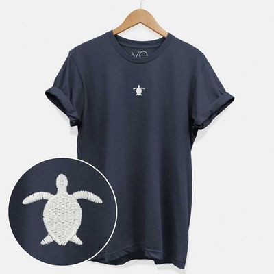 Turtle Embroidered T-Shirt (Unisex)