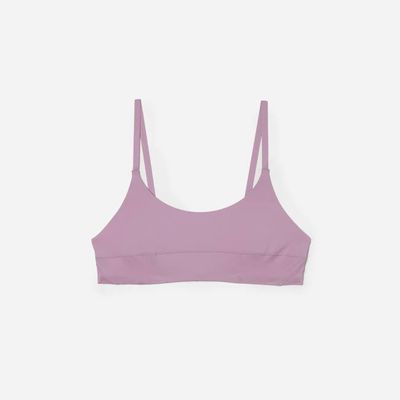 The Scoop-Neck Bikini Top | Lilac