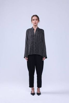 Joyce Blouse | Blouse | Viscose Stripe