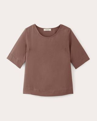 The Relaxed Tee in Buttersoft | Mocha