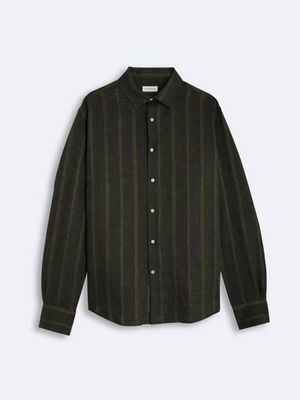 Linen Shirt Lugano Forest