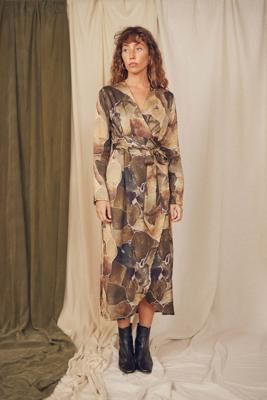Printed Ecovero Multiway Dress