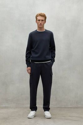 NAVY BLUE LIMI TROUSERS