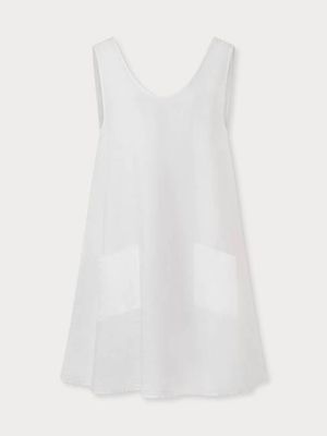 Womens White Mangrove Beach Dress