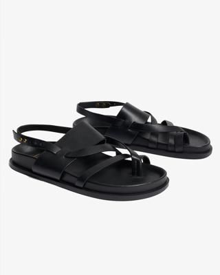 Leon & Harper Capel Black Sandals