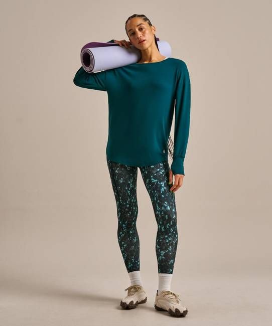 Luxe Longline Yoga Top