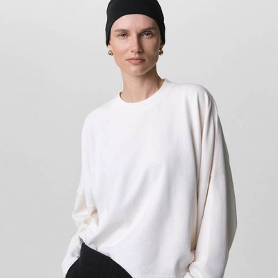 Organic Lightweight Terry Oversized Sweatshirt