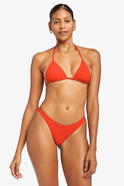 Gia Triangle Top - Hibiscus EcoRib